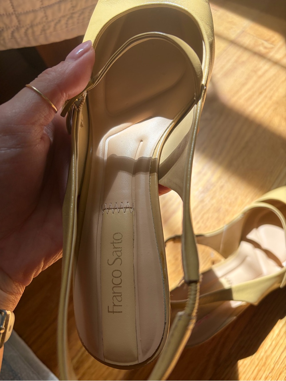 Franco Sarto Slingback Kitten Heels - Picture 4 of 6